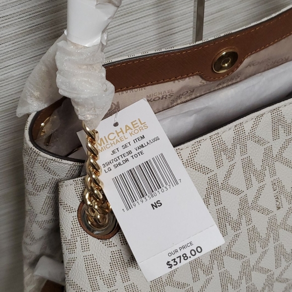 NEW MK SHLDR TOTE - Picture 4 of 5